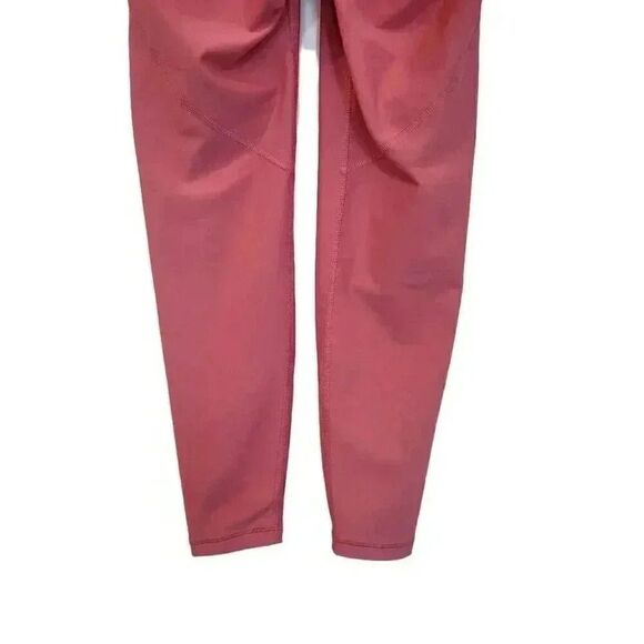 Old Navy Women's Rose Pink Poly/Spandex High Rise Leggings w Pockets - Picture 9 of 10